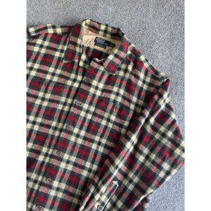 Polo Ralph Lauren Dermot Plaid Wool-Nylon Shacket Shirt XL